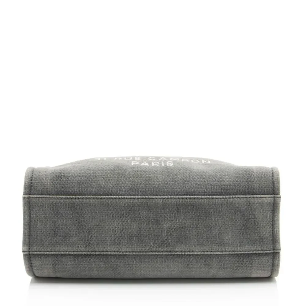 Chanel Denim Deauville Small Tote